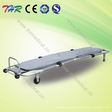 Hospital Stainless Steel Folding Mortuary Stretcher